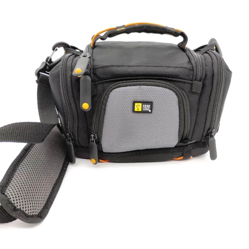 Case Logic Digital Camera Case Camcorder Lenses Case Black Gray